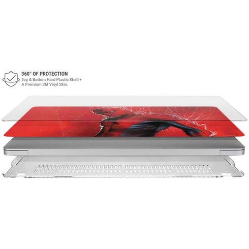 Marvel Spiderman The Amazing Spiderman MacBook Air 15in (2023-2025) Case plus Skin